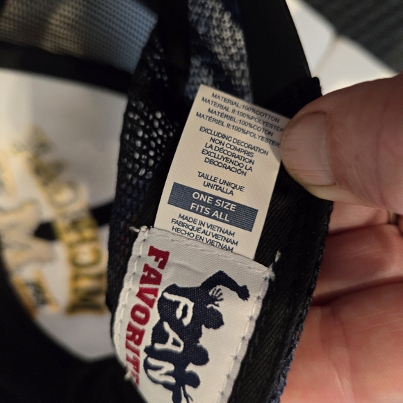 University of Michigan Hat Wolverines Snapback Mesh Adjustable Trucker Dad Cap - Picture 7 of 7